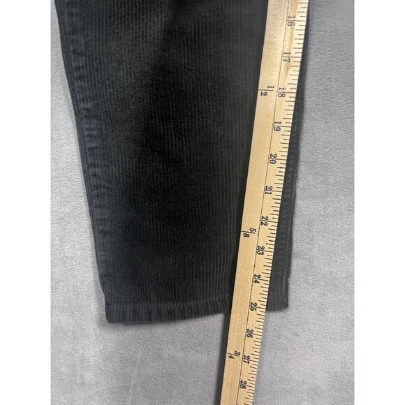 BDG Urban Outfitters Corduroy Pants Mens 30-32 Black Mid-Rise Straight 5-Pockets - Picture 7 of 8